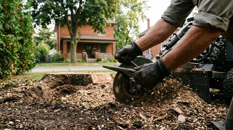 Stump Grinding in St. Catharines